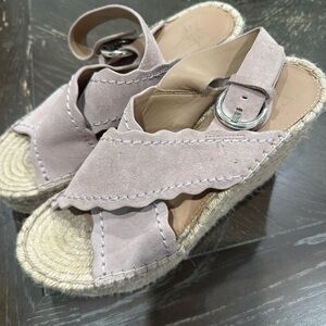 MARC FISHER Espadrille Wedges- 9